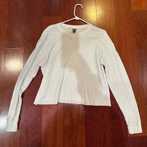 Wild Fable White Long Sleeve Tee